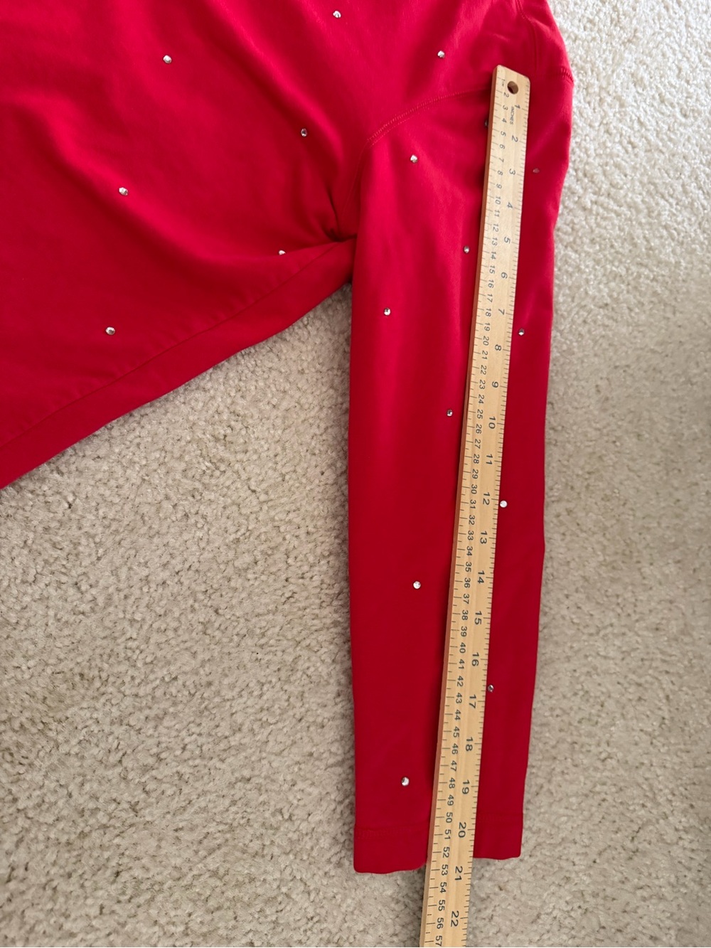 Vintage Quacker Factory Red Rhinestone Zip-Front Jacket - Picture 9 of 10